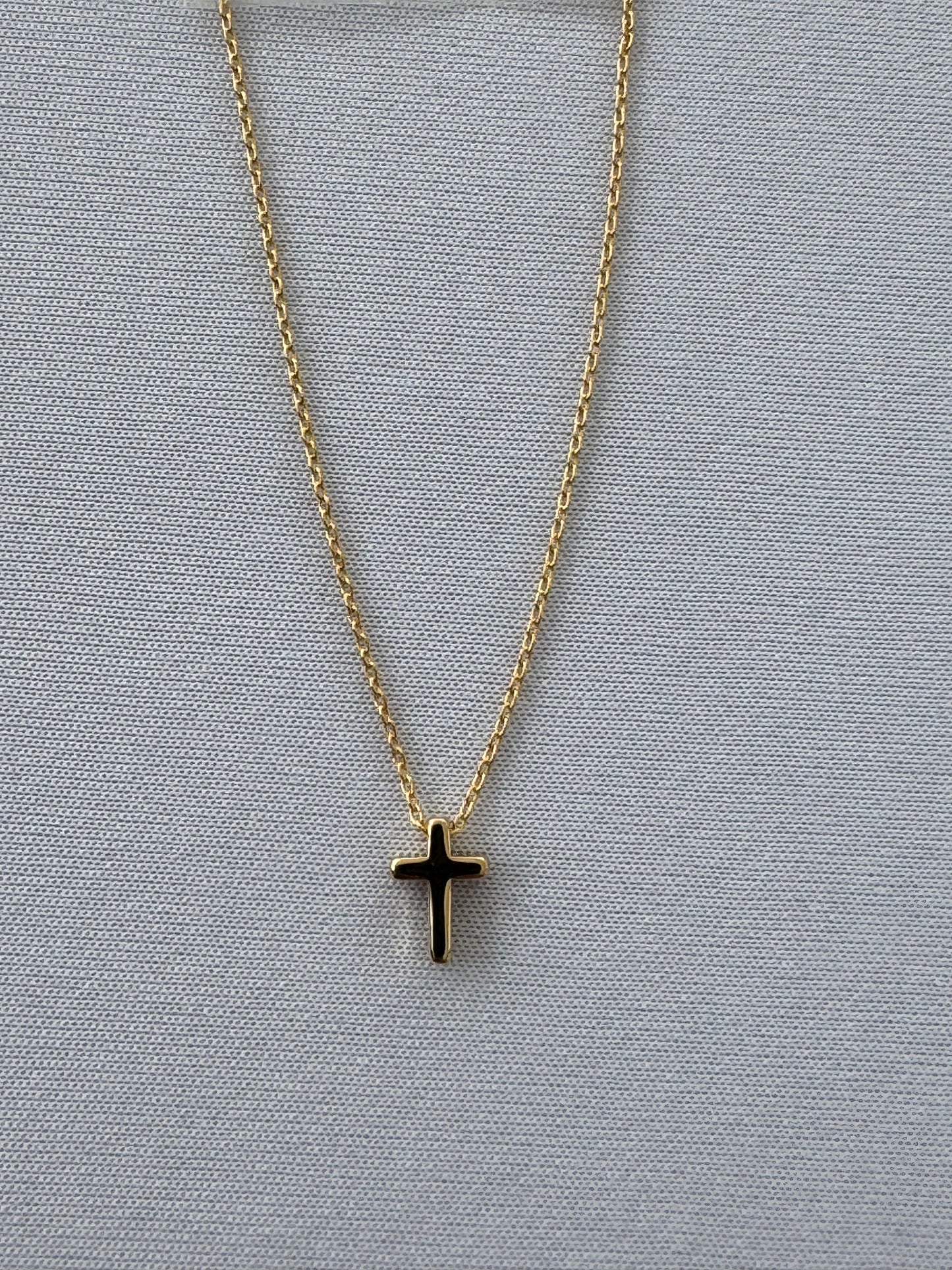 Tiny Cross Necklace